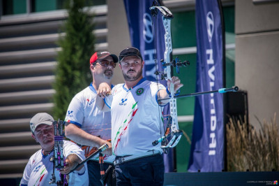 Tiro con l'arco: Simonelli d'argento in Coppa del Mondo nel mixed team